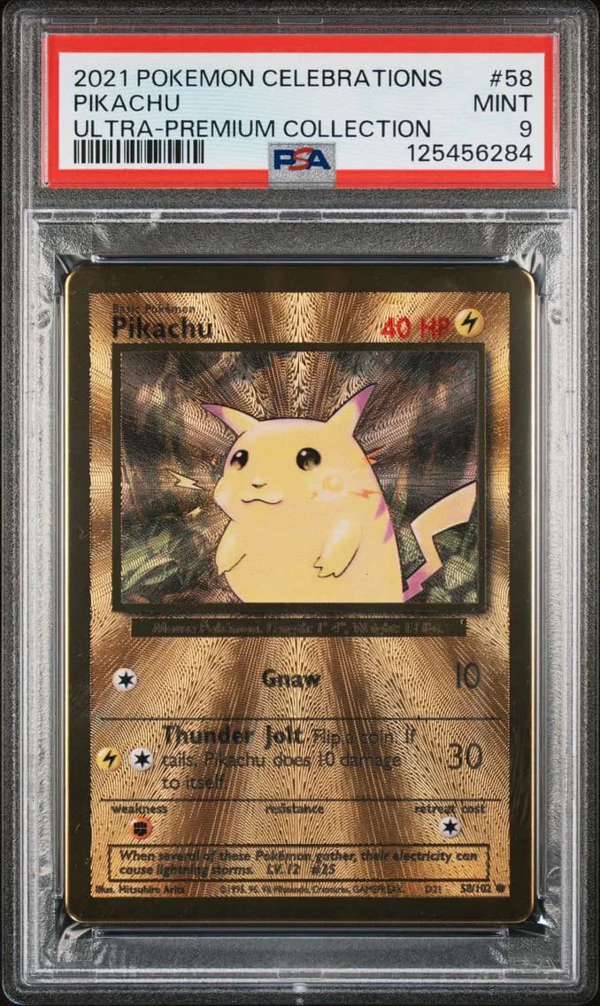 Pikachu, PSA 9