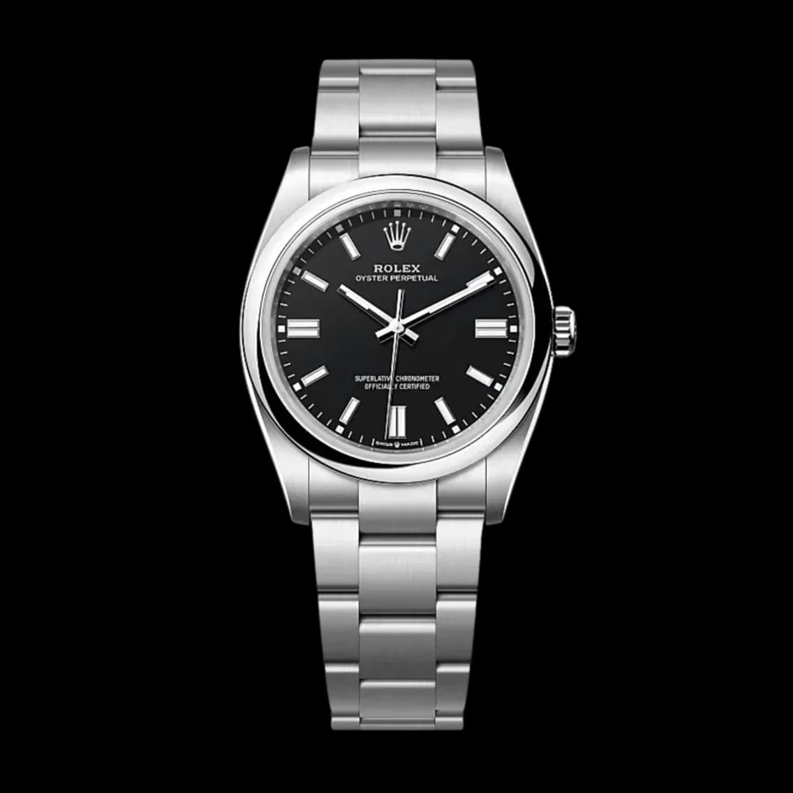Rolex Oyster Perpetual 36 - Black Dial (Lacquer), WRISTCHECK 10