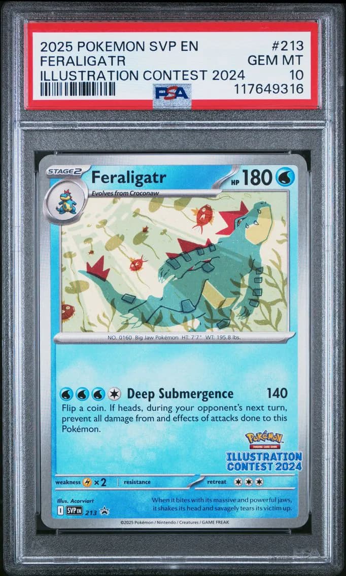 Feraligatr, PSA 10