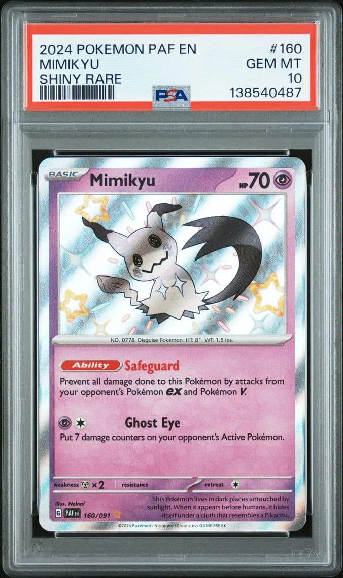 Mimikyu, PSA 10