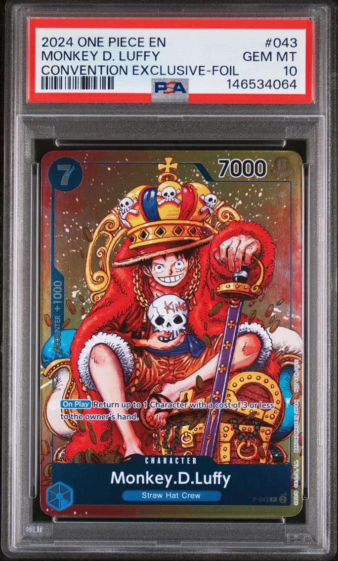 Monkey D. Luffy, PSA 10