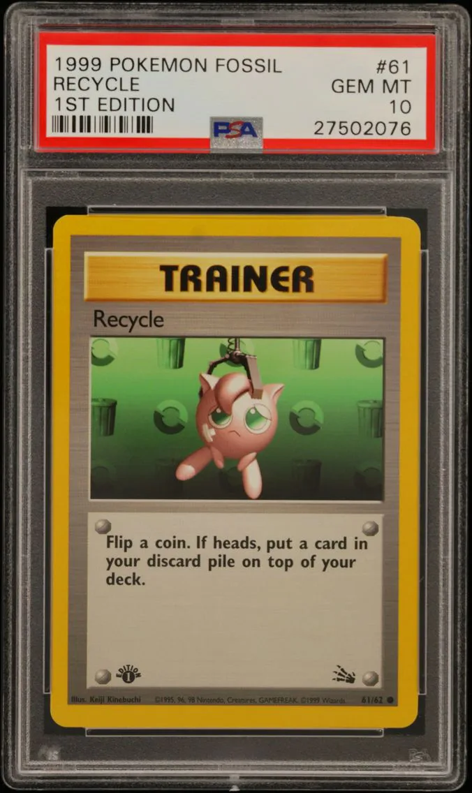 Recycle 1st Edition, PSA 10