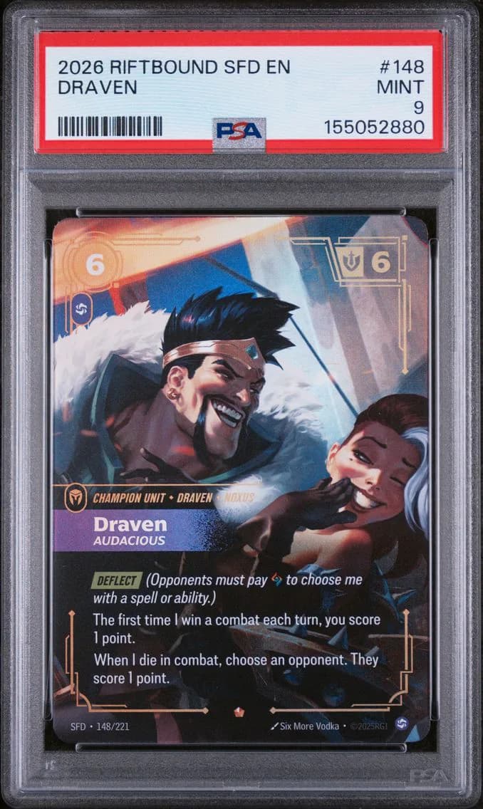 Draven - Audacious, PSA 9
