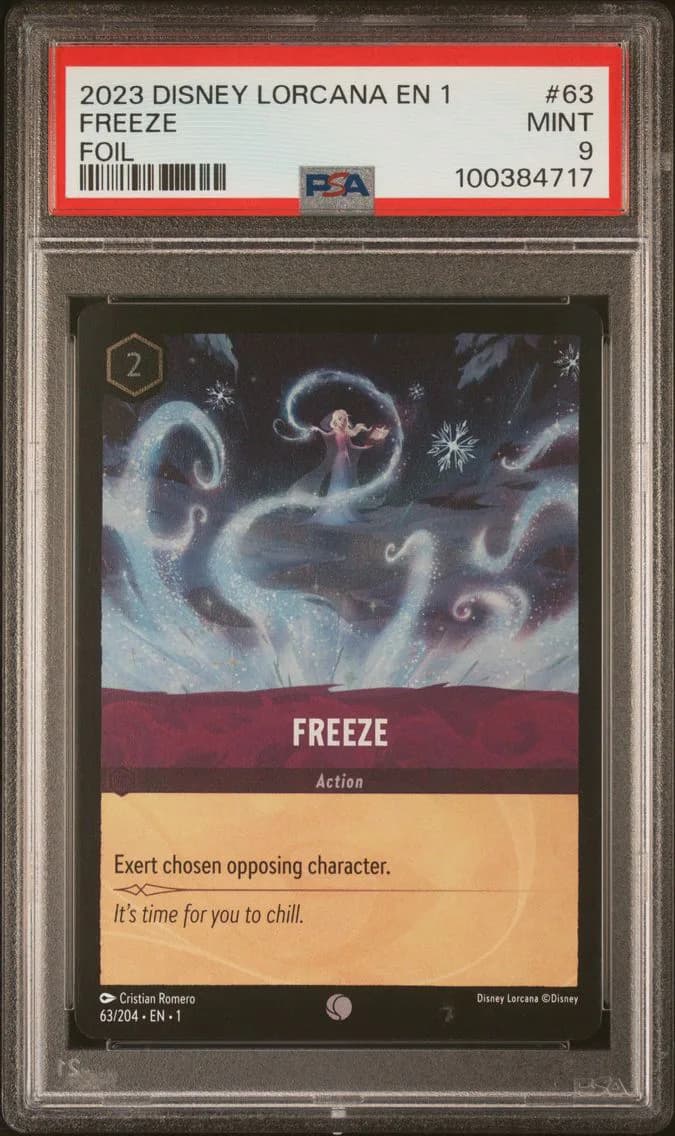 Freeze, PSA 9