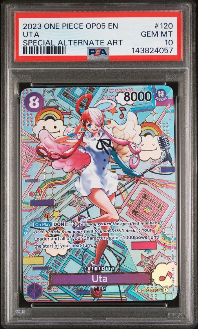 Uta Special Alternate Art, PSA 10