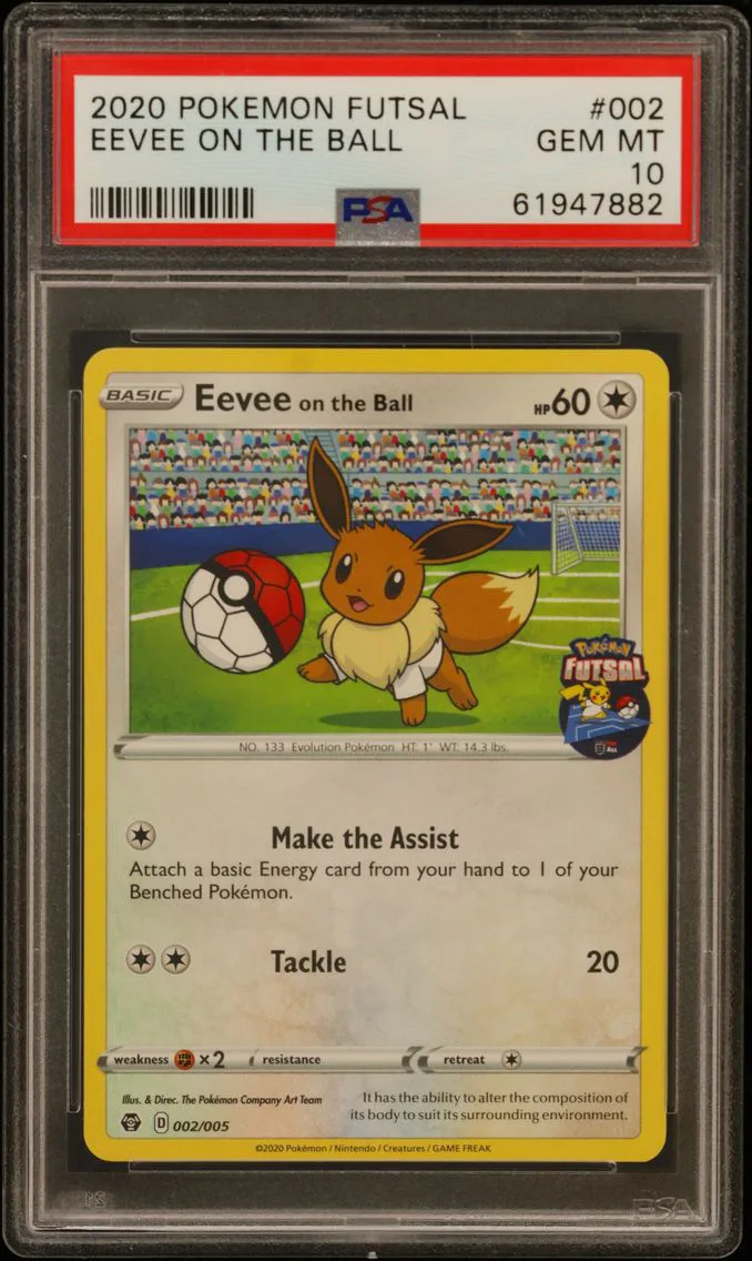 Eevee on the Ball, PSA 10