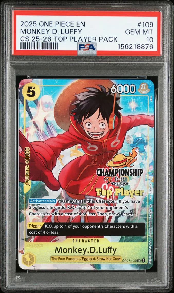 Monkey D. Luffy, PSA 10