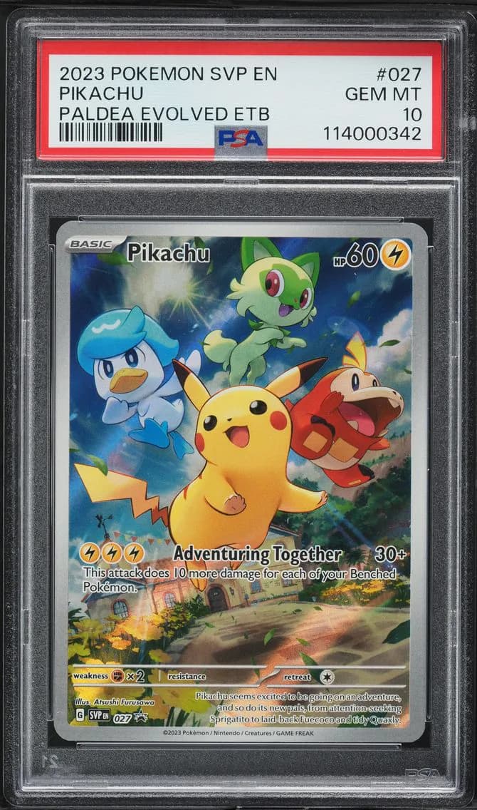Pikachu, PSA 10