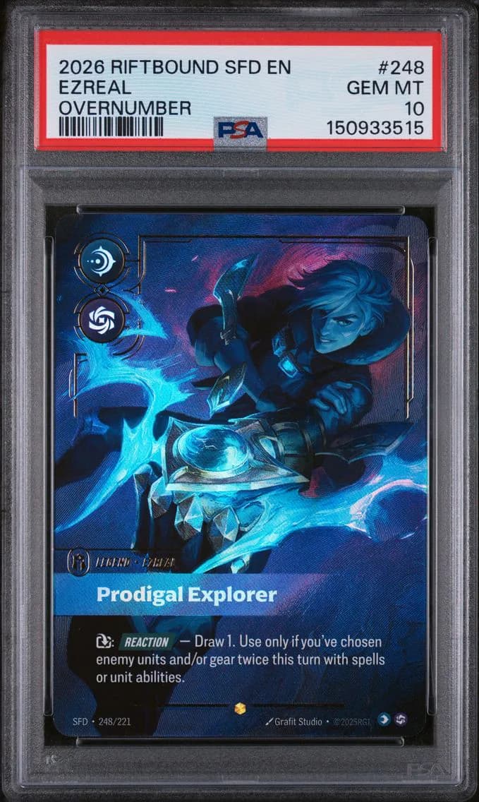 Ezreal - Prodigal Explorer, PSA 10
