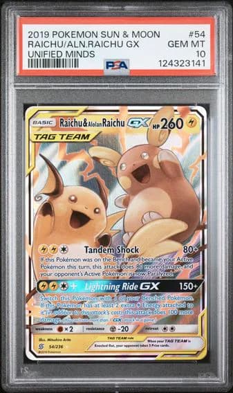 Raichu & Alolan Raichu GX