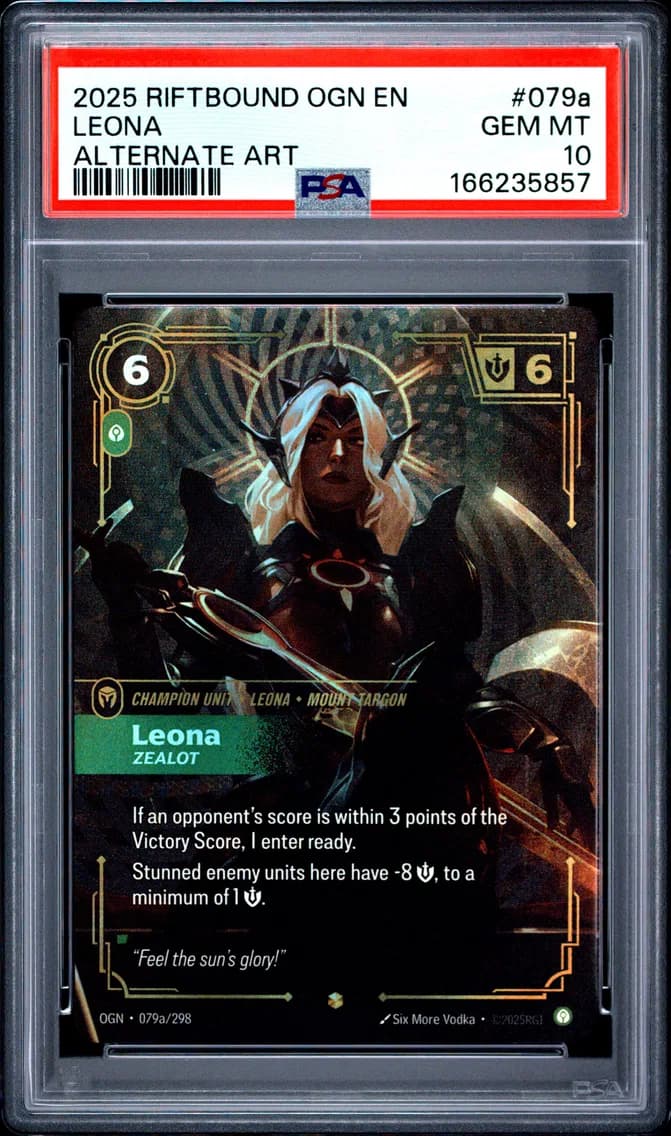 Leona - Zealot, PSA 10
