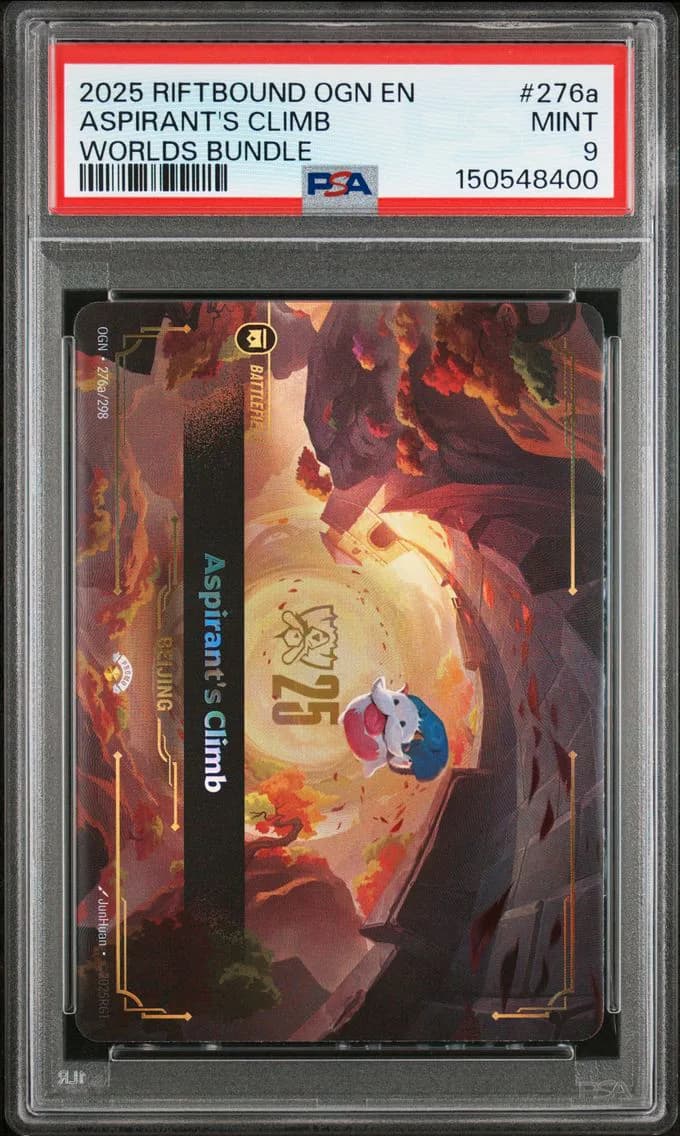 Aspirant's Climb, PSA 9