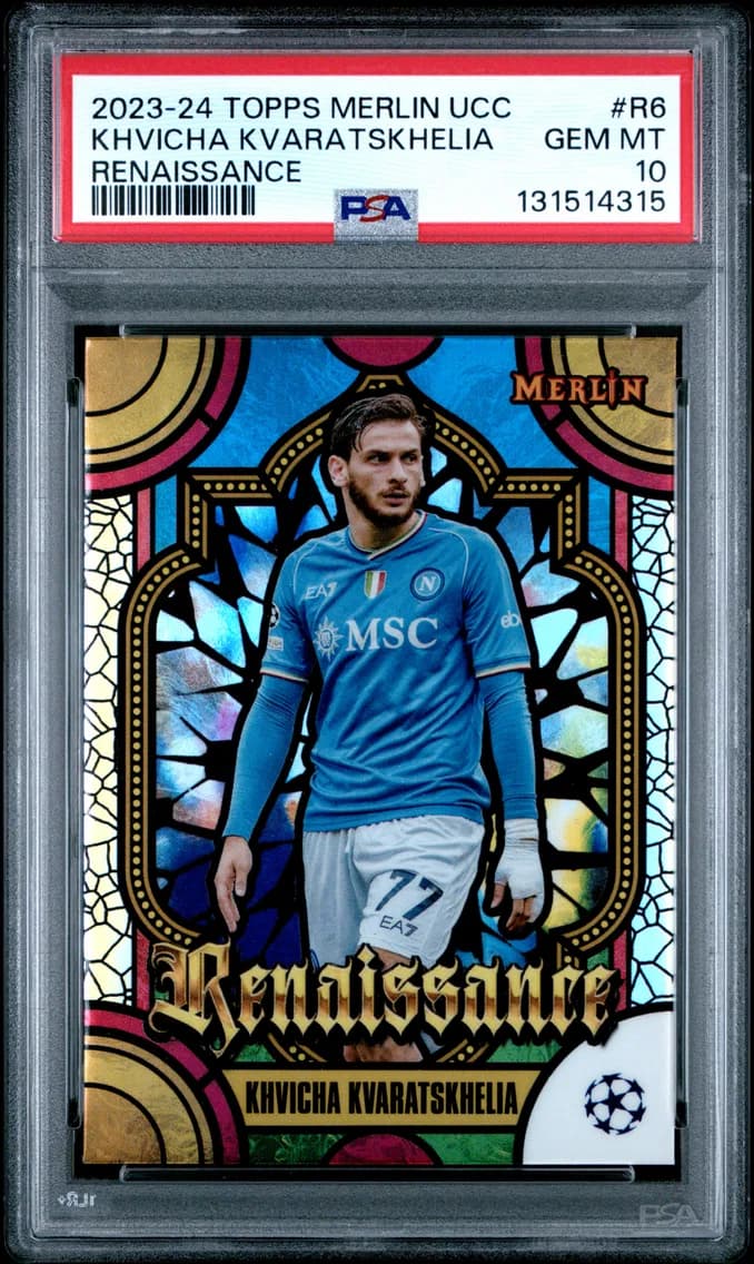 Khvicha Kvaratskhelia, PSA 10