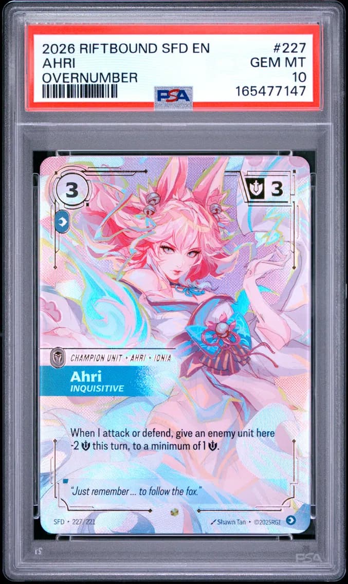 Ahri - Inquisitive, PSA 10