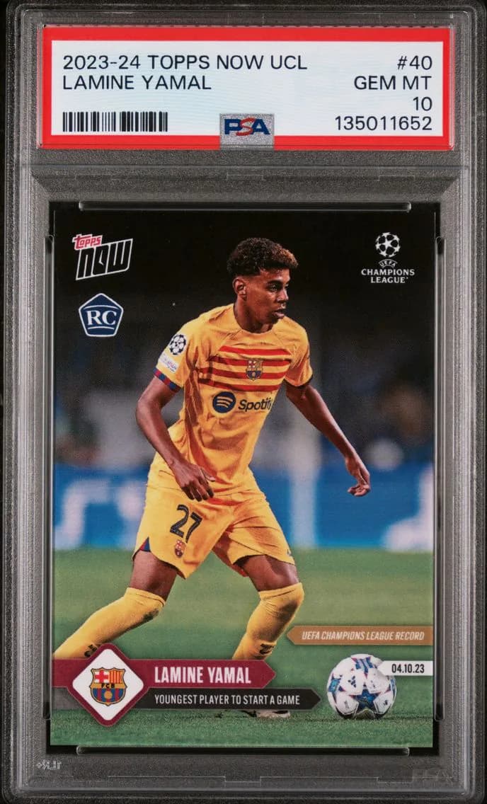 Lamine Yamal, PSA 10