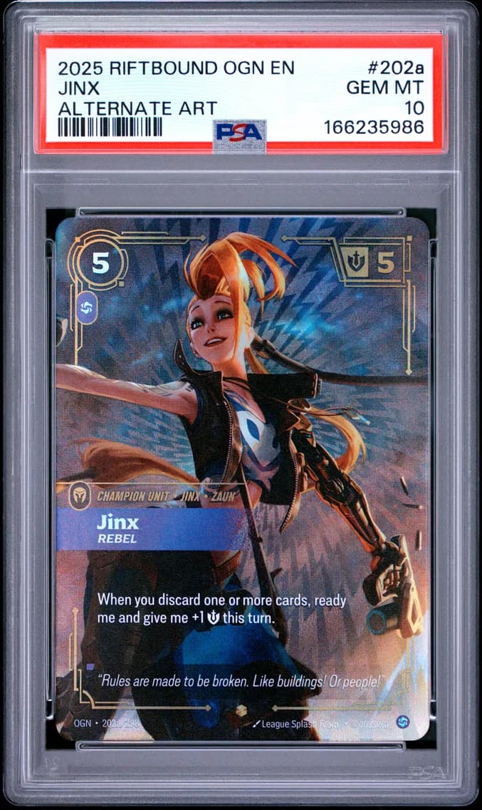 Jinx - Rebel, PSA 10