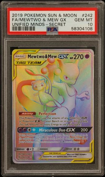 Mewtwo & Mew GX