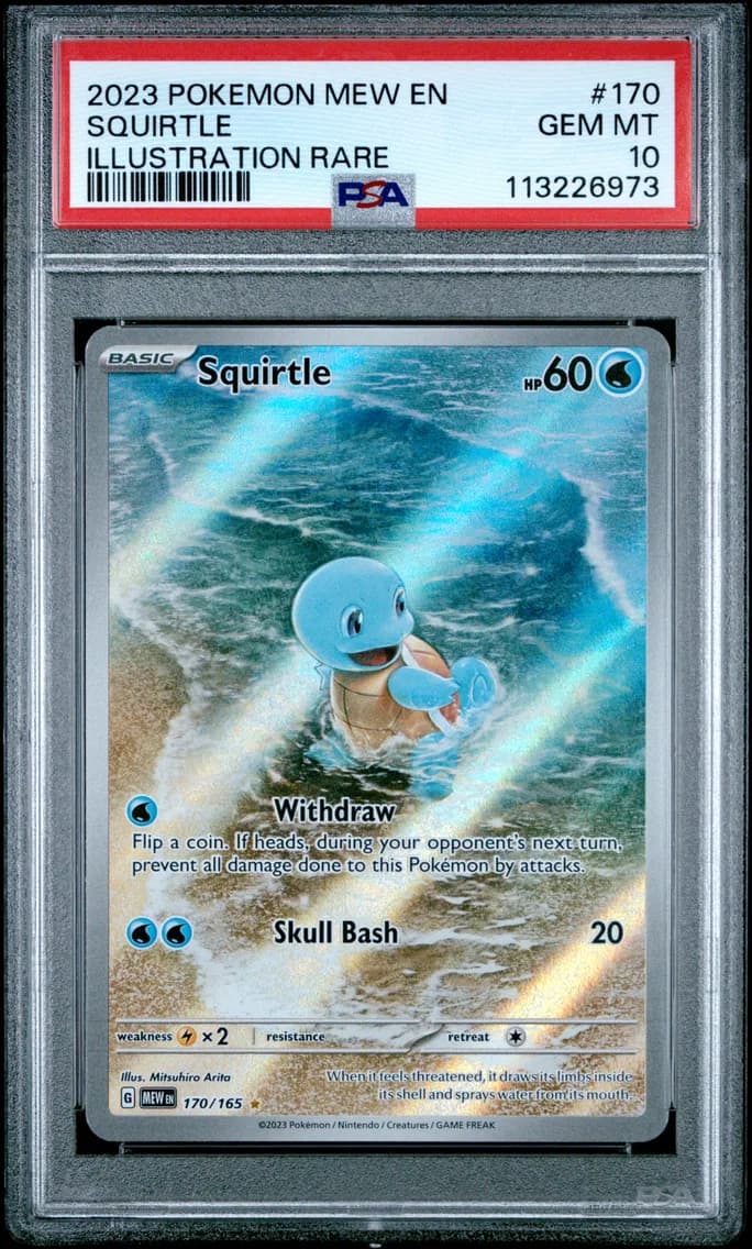 Squirtle, PSA 10