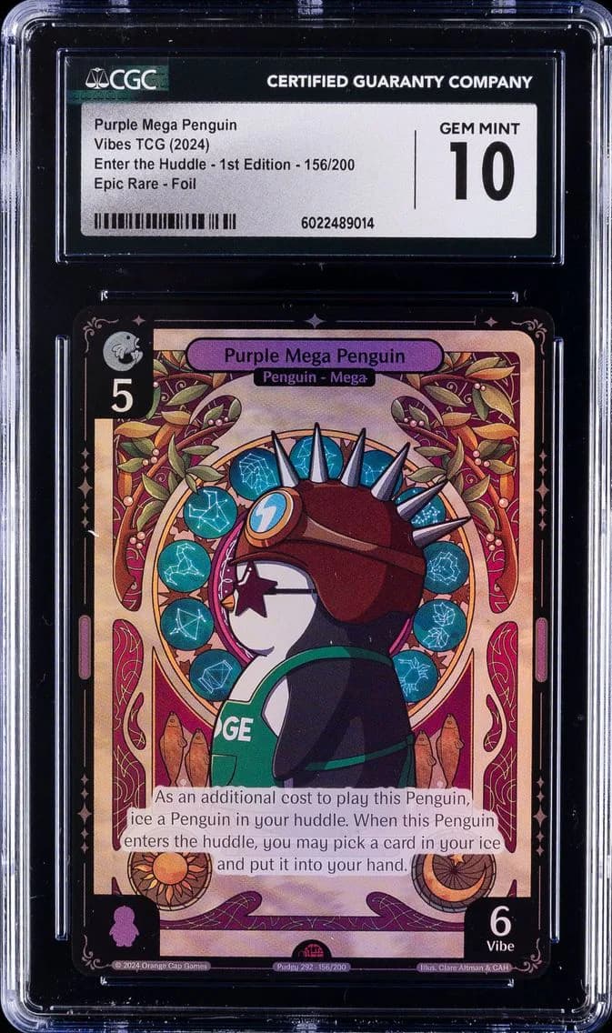 Purple Mega Penguin, CGC 10
