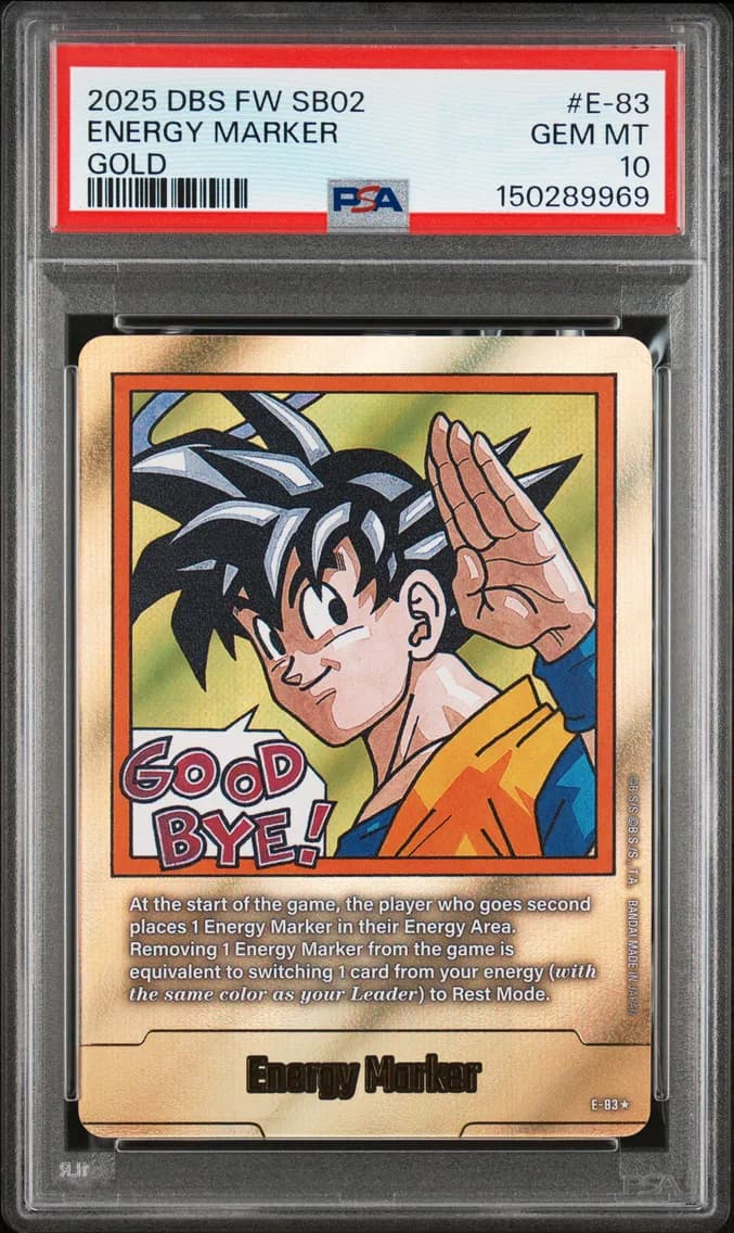 Energy Marker, PSA 10