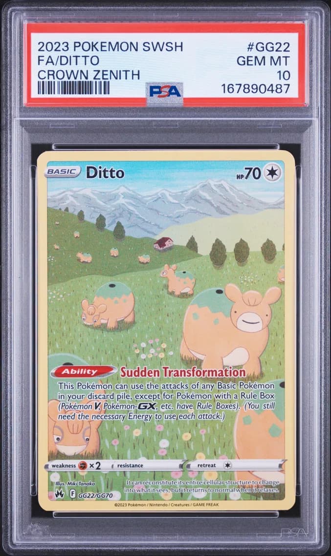 Full Art/Ditto, PSA 10