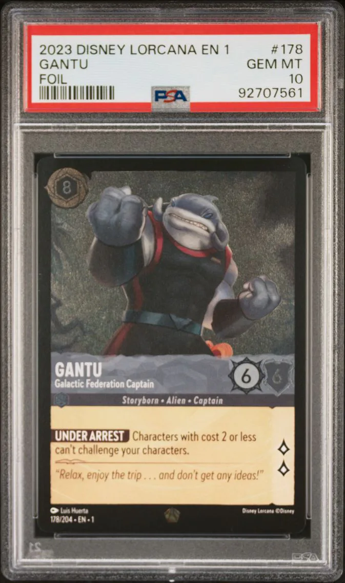 Gantu - Galactic Federation Captain, PSA 10