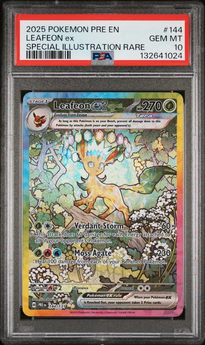 Leafeon EX, PSA 10