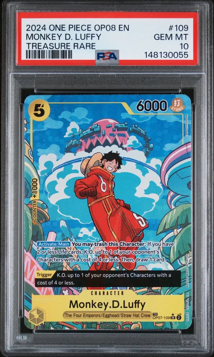Monkey D. Luffy, PSA 10