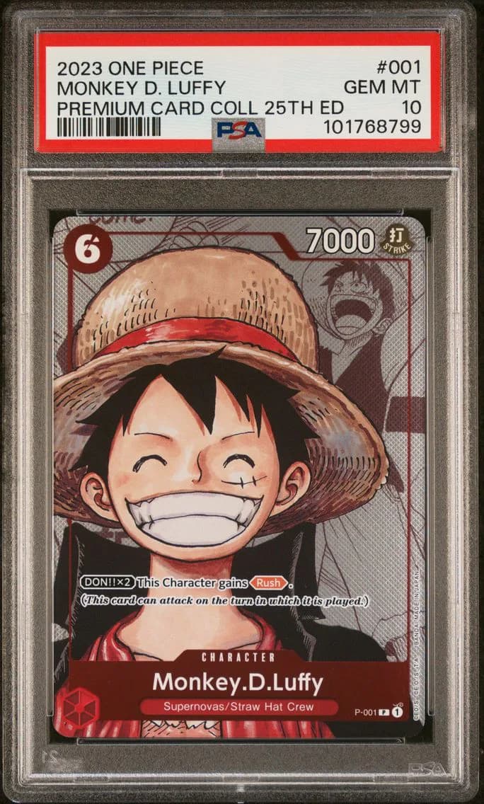 Monkey D. Luffy, PSA 10