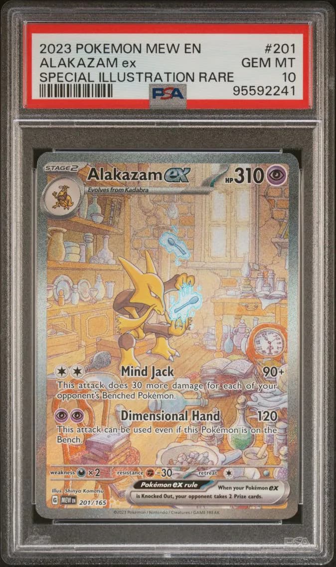 Alakazam EX, PSA 10