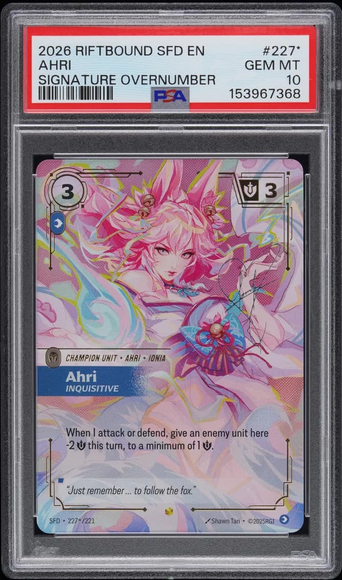 Ahri - Inquisitive, PSA 10