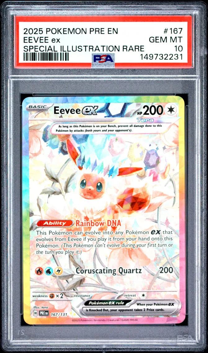 Eevee EX, PSA 10