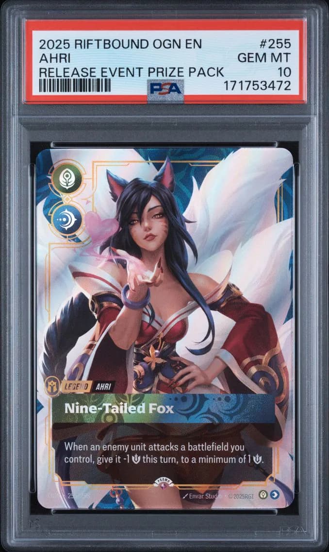 Ahri - Nine-Tailed Fox, PSA 10