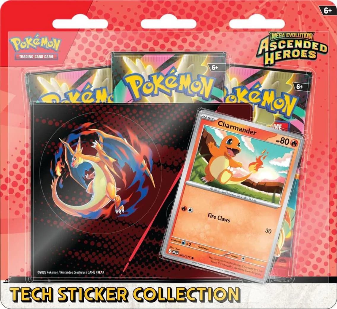 x2 Ascended Heroes Tech Sticker (ASSORTED), 
