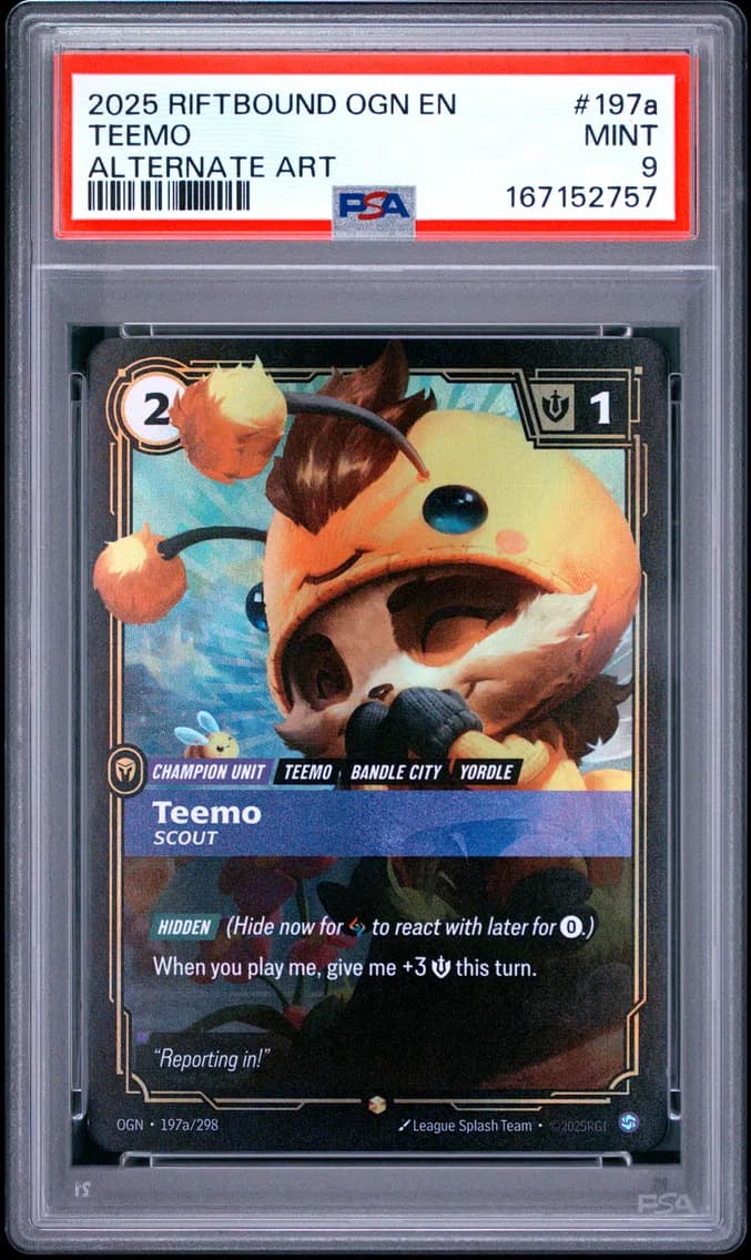 Teemo - Scout, PSA 9