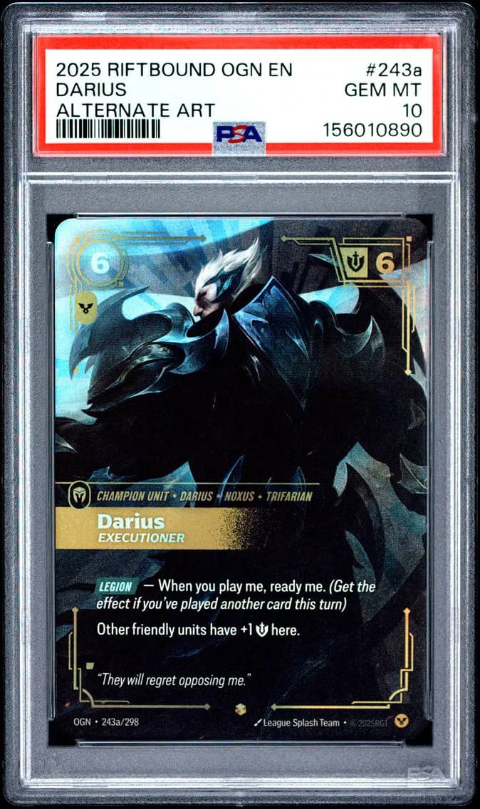 Darius - Executioner, PSA 10