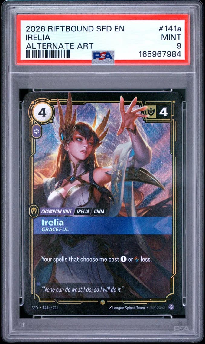 Irelia - Graceful, PSA 9