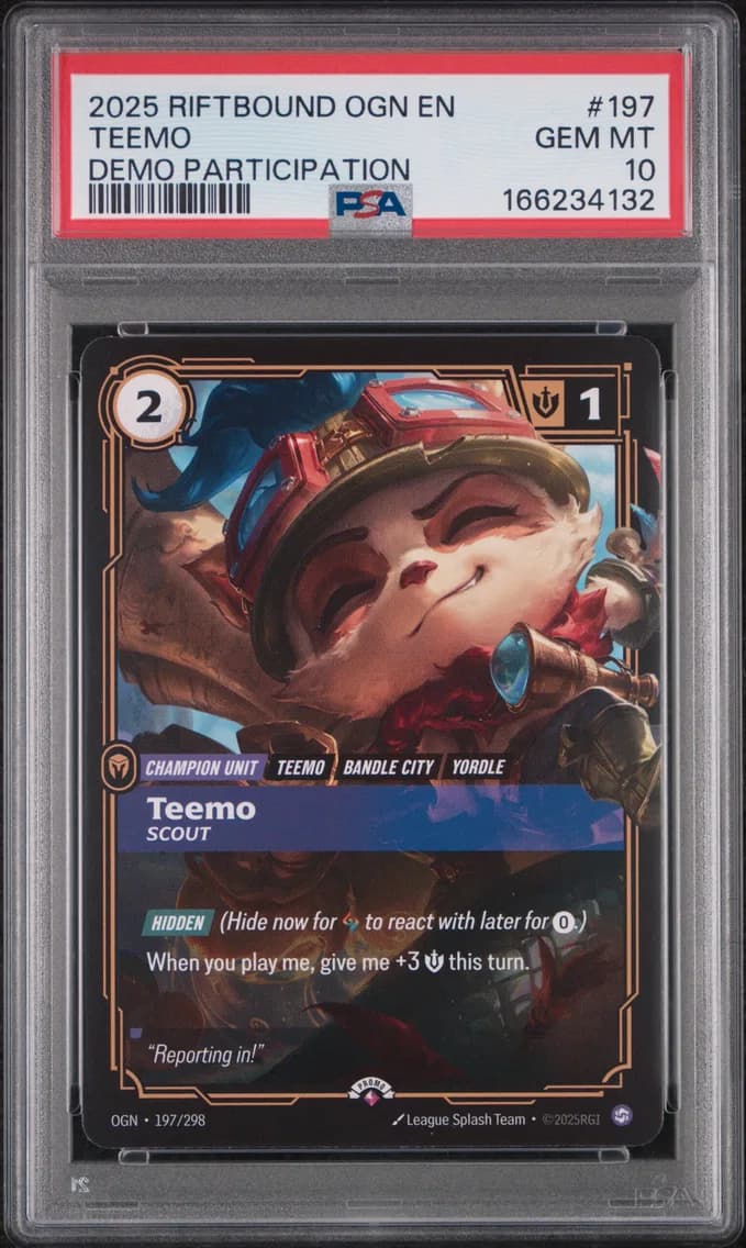 Teemo - Scout, PSA 10
