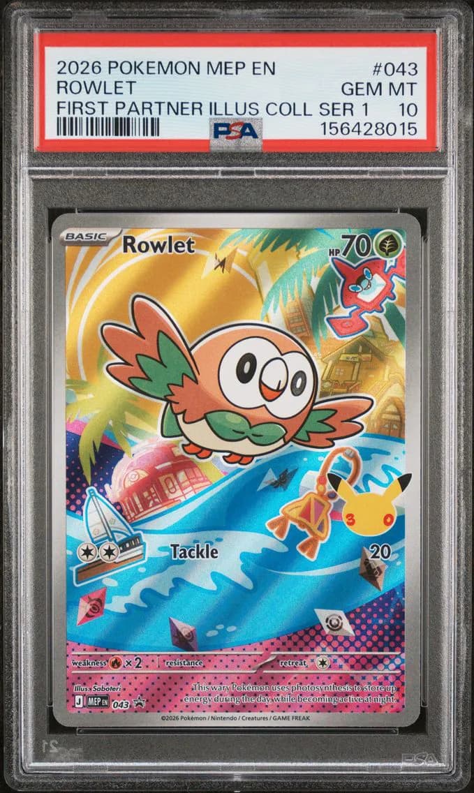 Rowlet, PSA 10