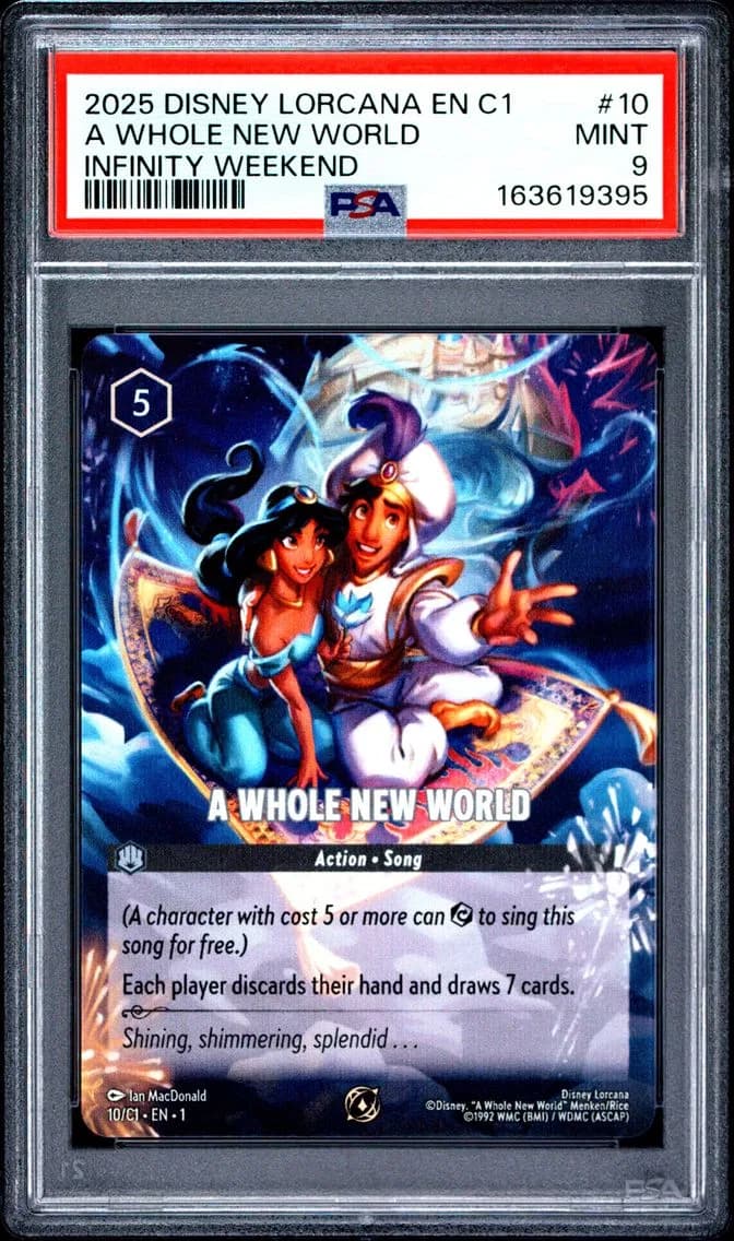 A Whole New World, PSA 9