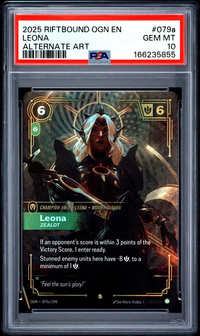 Leona - Zealot, PSA 10