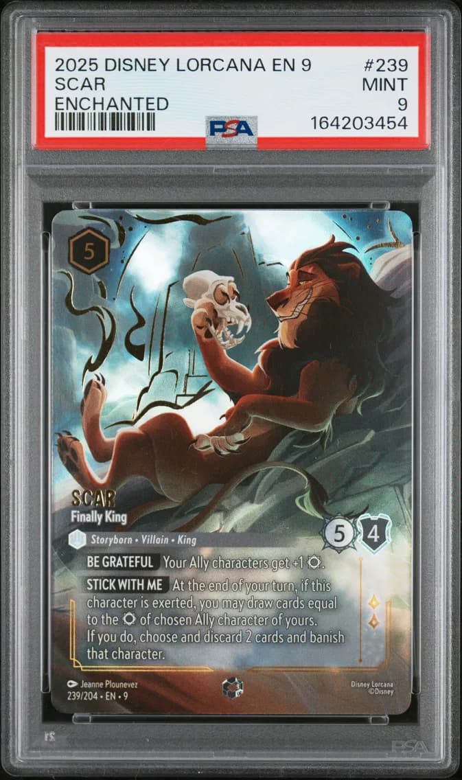 Scar - Finally King, PSA 9