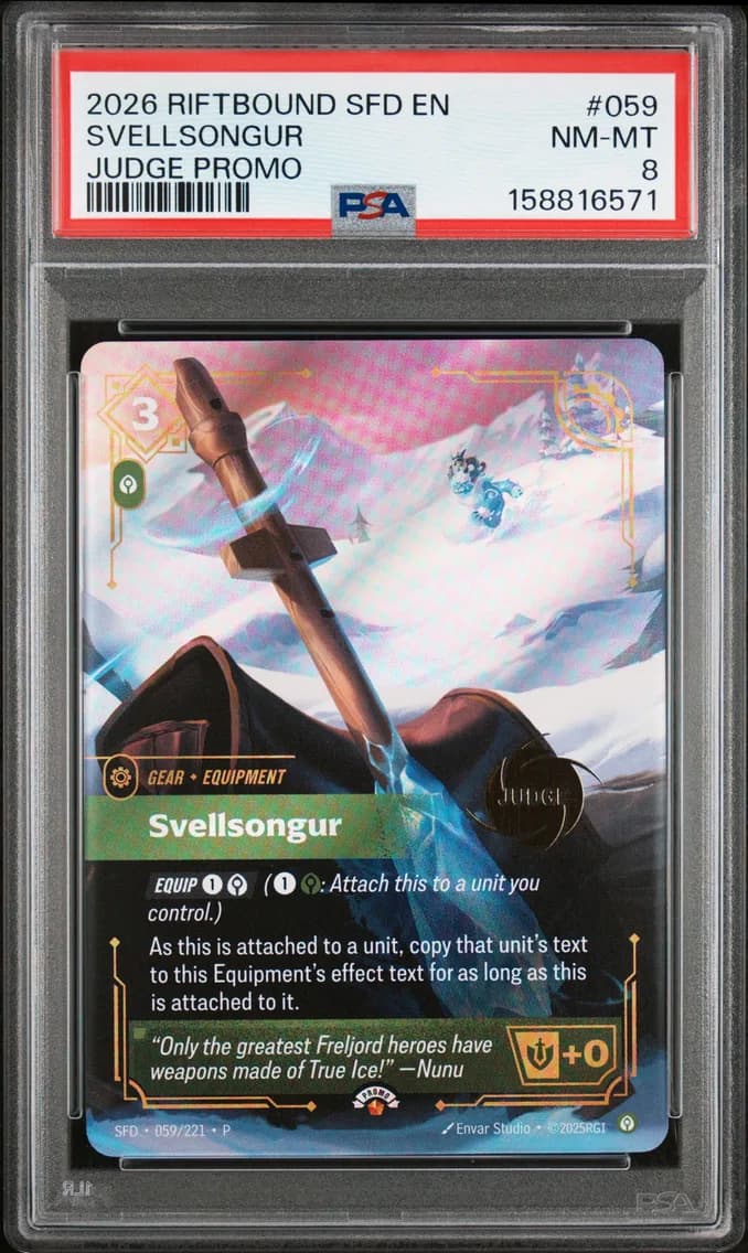 Svellsongur, PSA 8