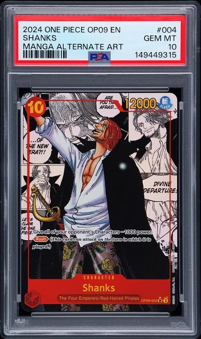 Shanks, PSA 10