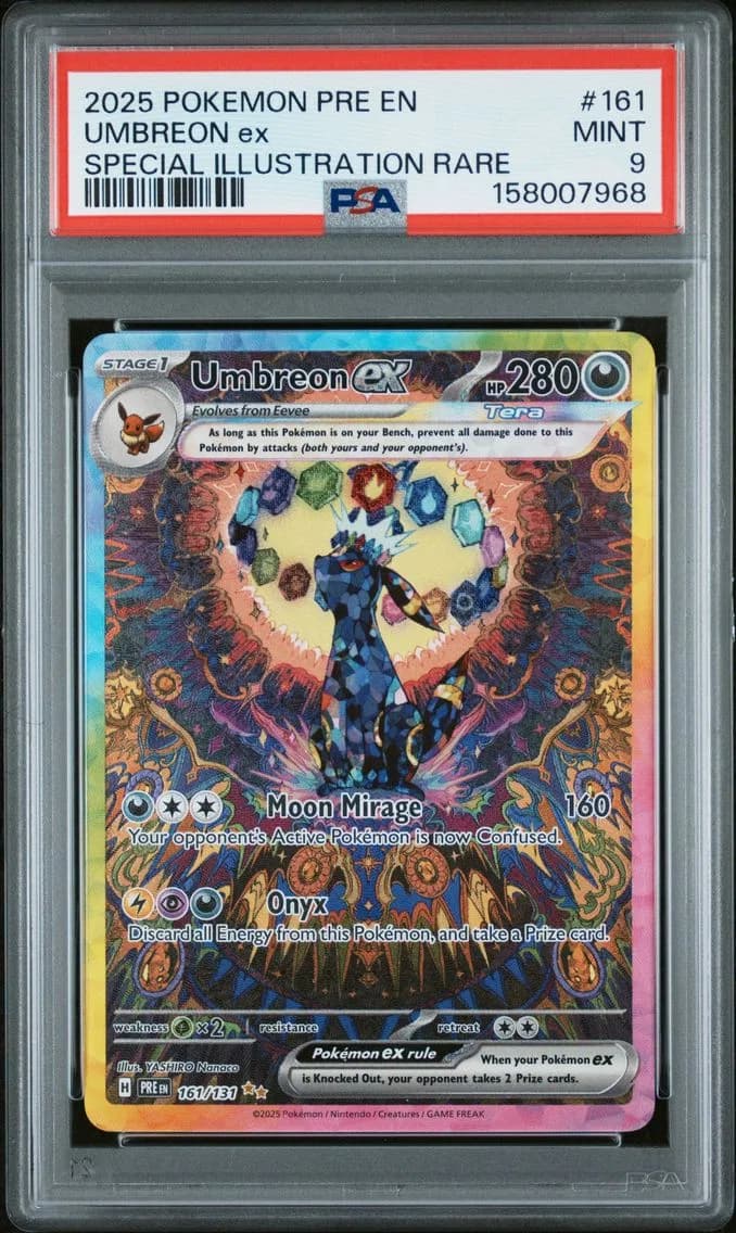 Umbreon EX, PSA 9