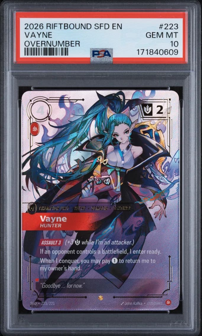Vayne - Hunter, PSA 10