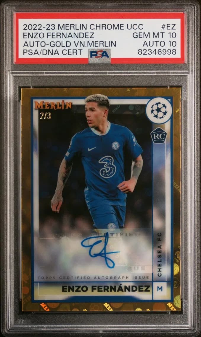 Enzo Fernandez, PSA 10