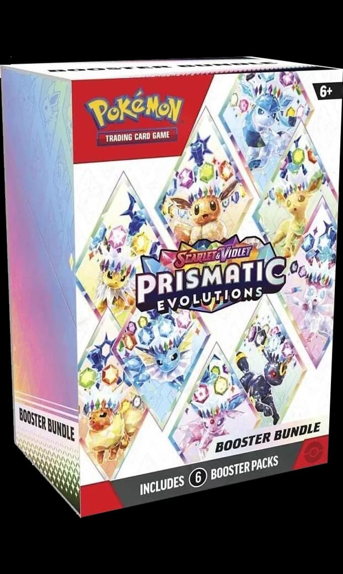 SV8.5 Prismatic Evolutions Booster Bundle, 