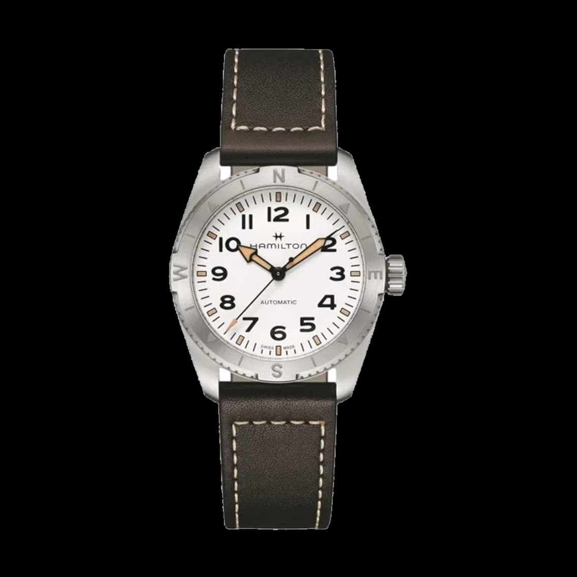 Hamilton Khaki Field Expedition 37mm - White on Strap, TEDDY BALDASSARRE 10