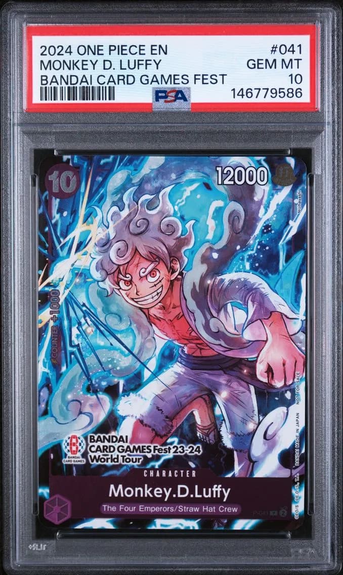 Monkey D. Luffy, PSA 10